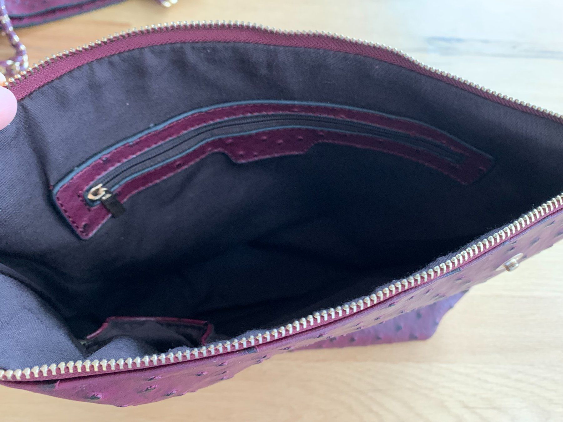 Borse da donna: Umhängetasche mit Innentasche, 2-teilig – Usato da Nendeln venduto da smile020 8
