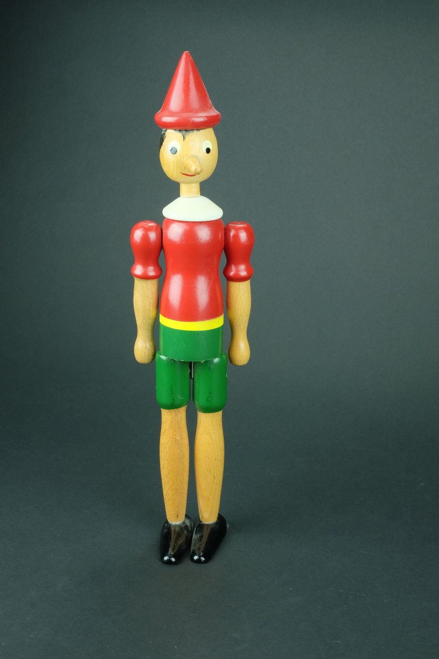 Statuette: Pinoccio Holzfigur Höhe 37cm – Usato da Sevgein venduto da tessi30 1