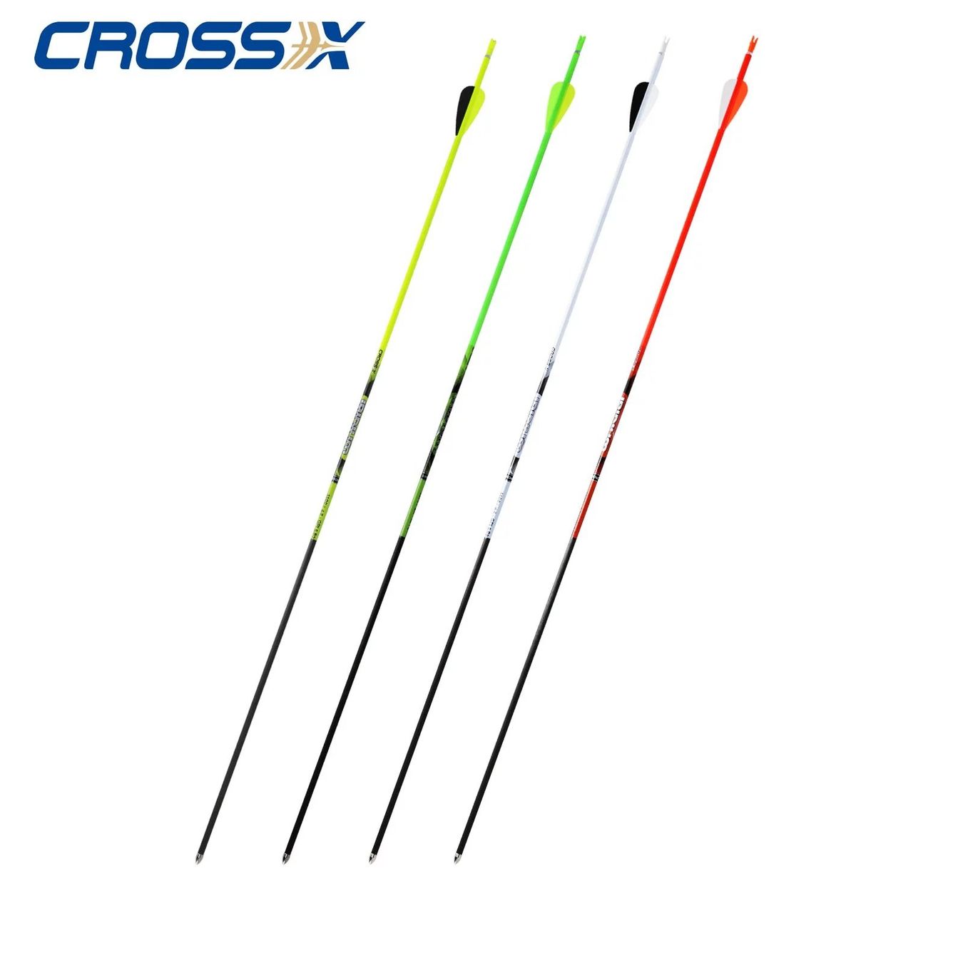 Tiro con l'arco: 12 Carbon Pfeile Cross-X Iridium Orange – Nuovo e nell'imballaggio originale da Bätterkinden venduto da RA_Bogensport