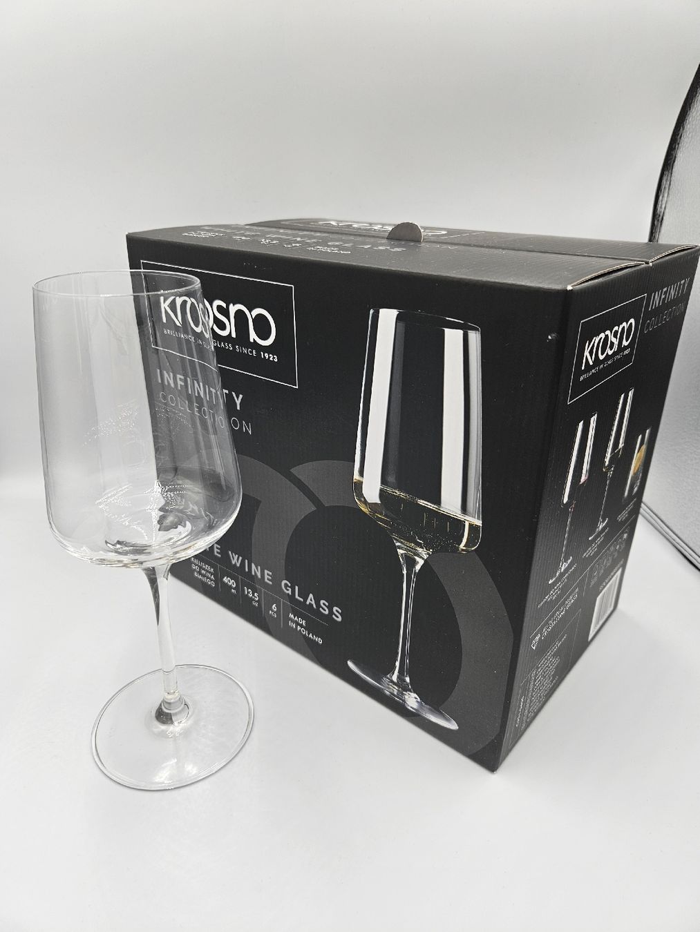 Bicchieri: Krosno Infinity Weissweinglas 6er Set neu – Nuovo (secondo la descrizione) da Buchs ZH venduto da rit_s6kv