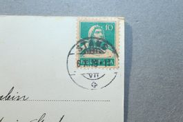Alte Ansichtskarte gestemp. Stans1929