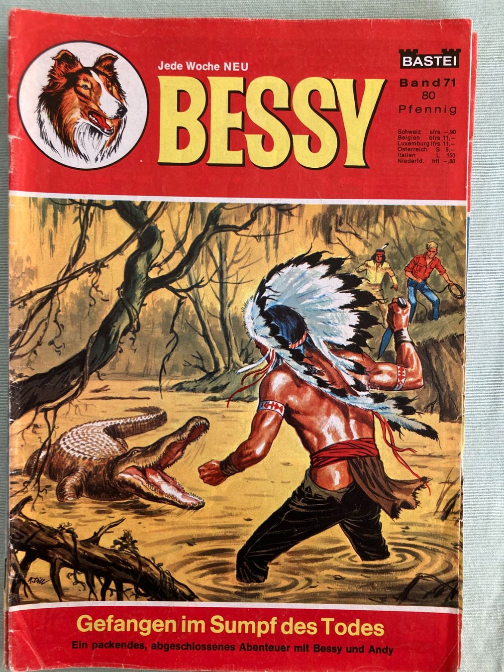Fumetti: Bessy Erstauflage Nr. 71 – Usato da Untereggen venduto da Carottos