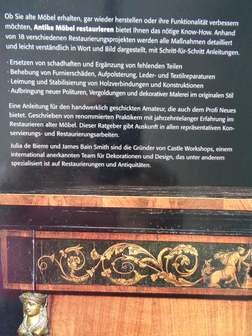 Libri: Antike Möbel restaurieren - Techniken,Materialien,Projekte – Usato da Chur venduto da Oregano1 1