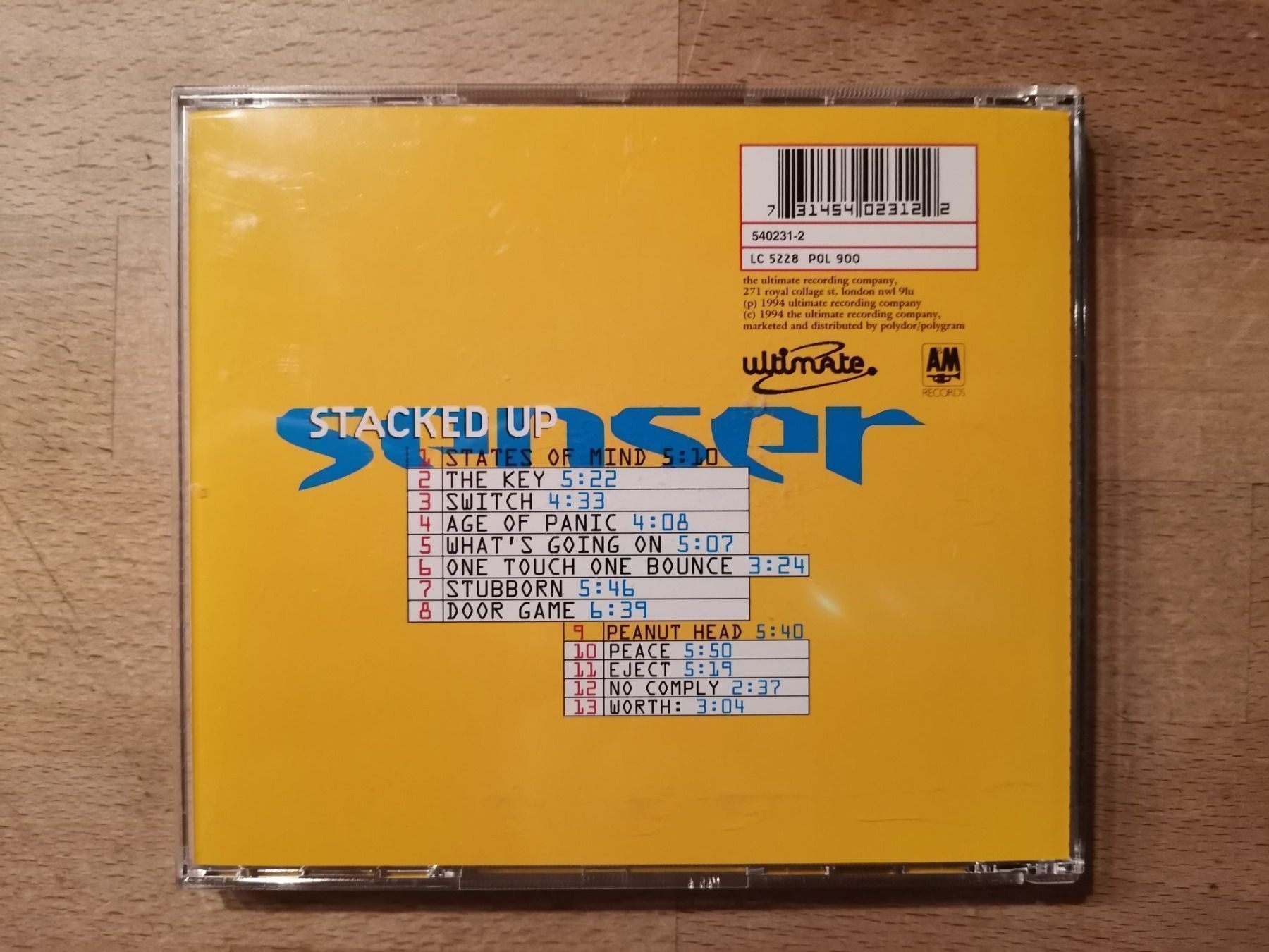 CDs: Senser - Stacked Up – D'occasion à Biel / Bienne par Music74 3