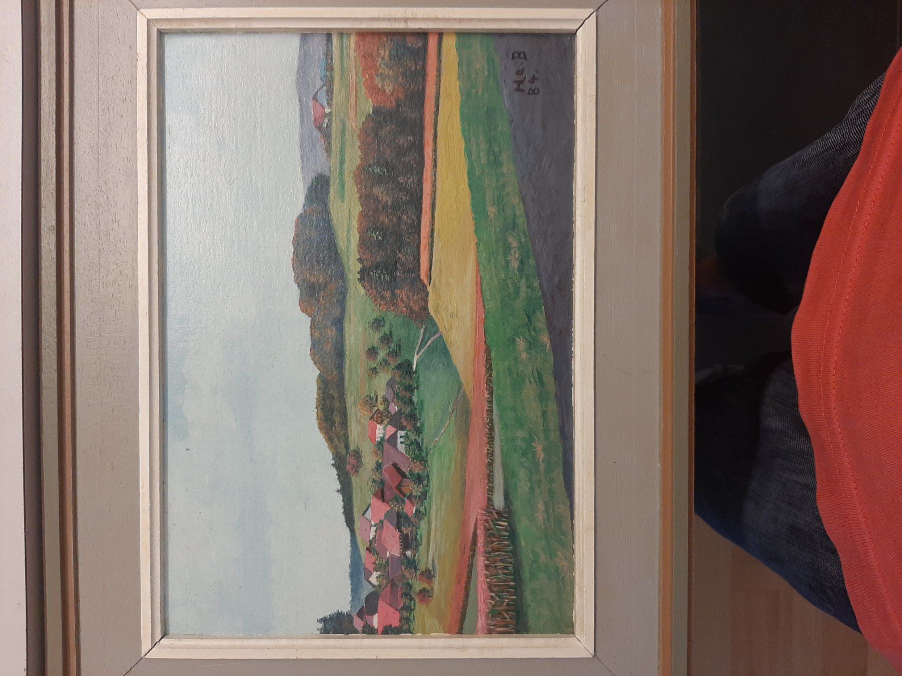 Gemälde: Buecheggberg Landschaft Solothurn  25x35 – Gebraucht aus Solothurn von mmu_d7cb 1