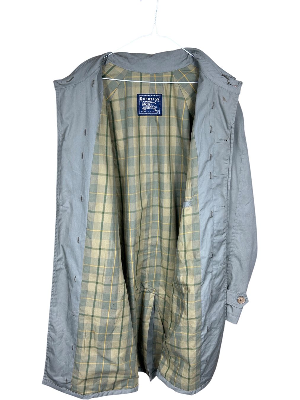 Burberry Cappotti: Trench-Coat Burberry Vintage Vert - 46 Regular – Nuovo (secondo la descrizione) da Hauterive NE venduto da Leo_o 3