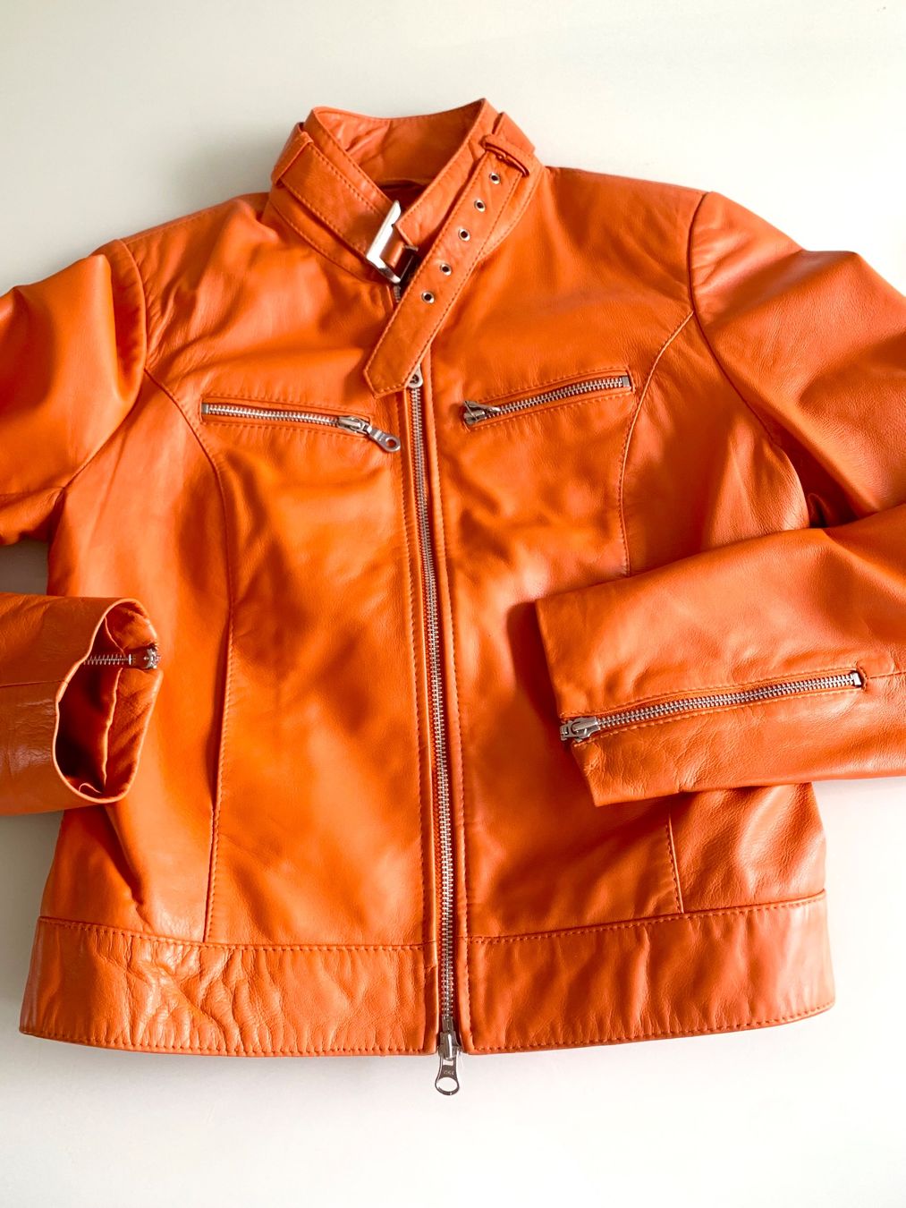 Giacche: Damen-Biker Jacke aus Leder Gr 36 – Nuovo (secondo la descrizione) da Adliswil venduto da Majeska 5