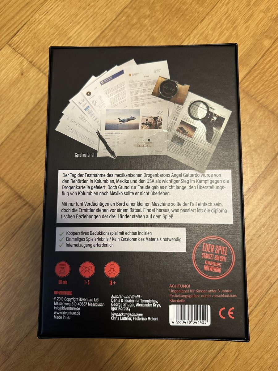 Spiele: Detective Stories Gattardo – Gebraucht aus Schüpfen von Poly_pi 1