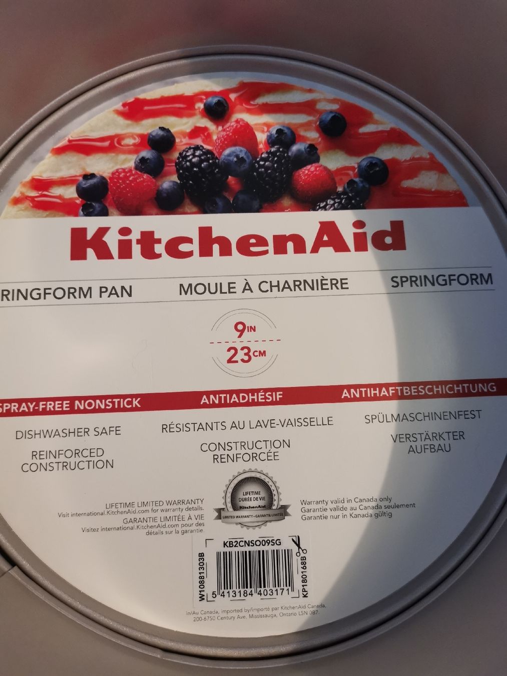 Kitchenaid Teglie da forno: KitchenAid Springform 23cm neu – Nuovo e nell'imballaggio originale da Stans venduto da Findus7318 1