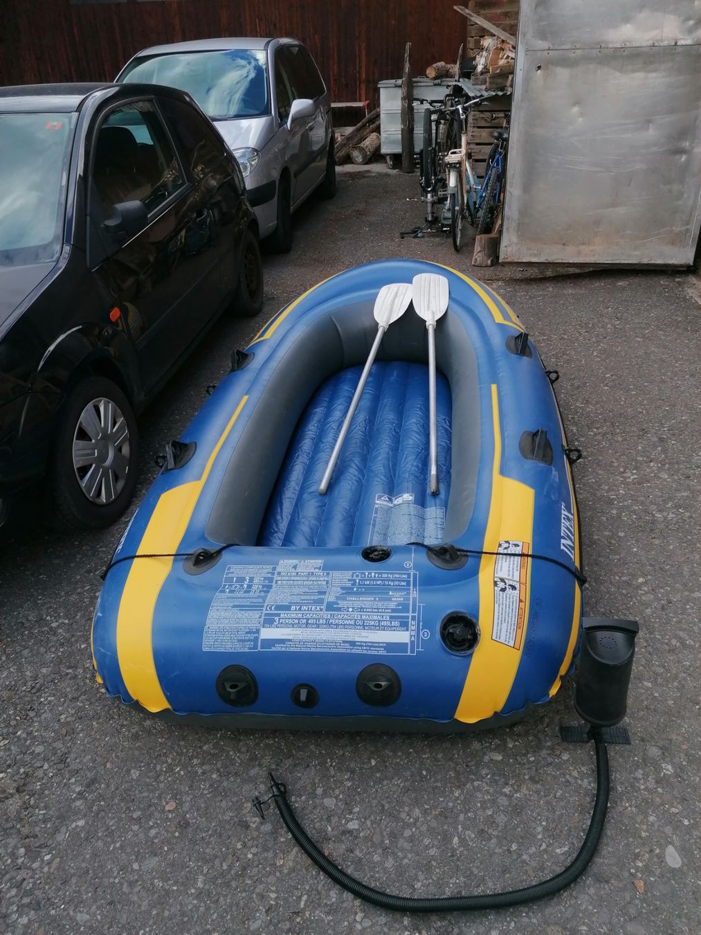 Barche: INTEX Challenger 3 Boot für 3Personne oder 320kg – Usato da Biel / bienne venduto da Sarouch9 3