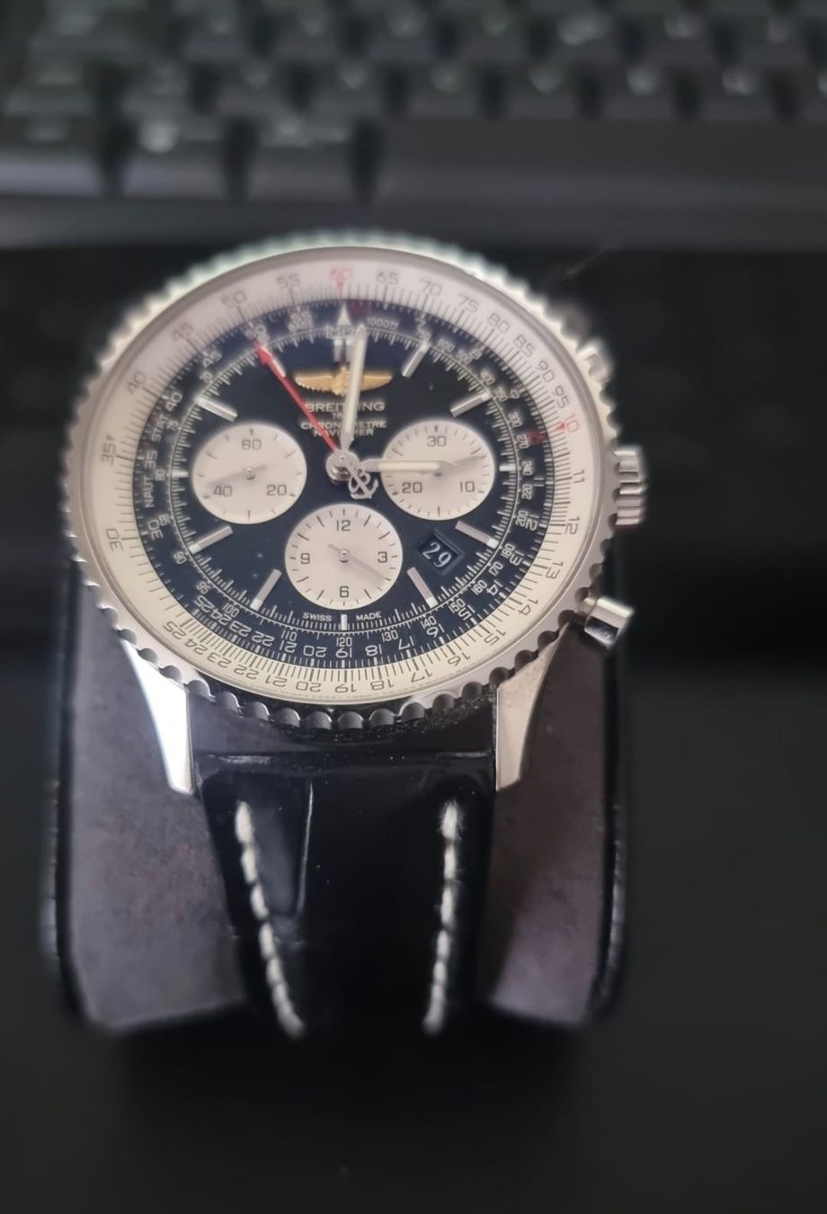 Breitling Orologi: Breitling Navitimer Chronograph B01 46mm Neuzustand! – Nuovo (secondo la descrizione) da Greppen venduto da piniccio
