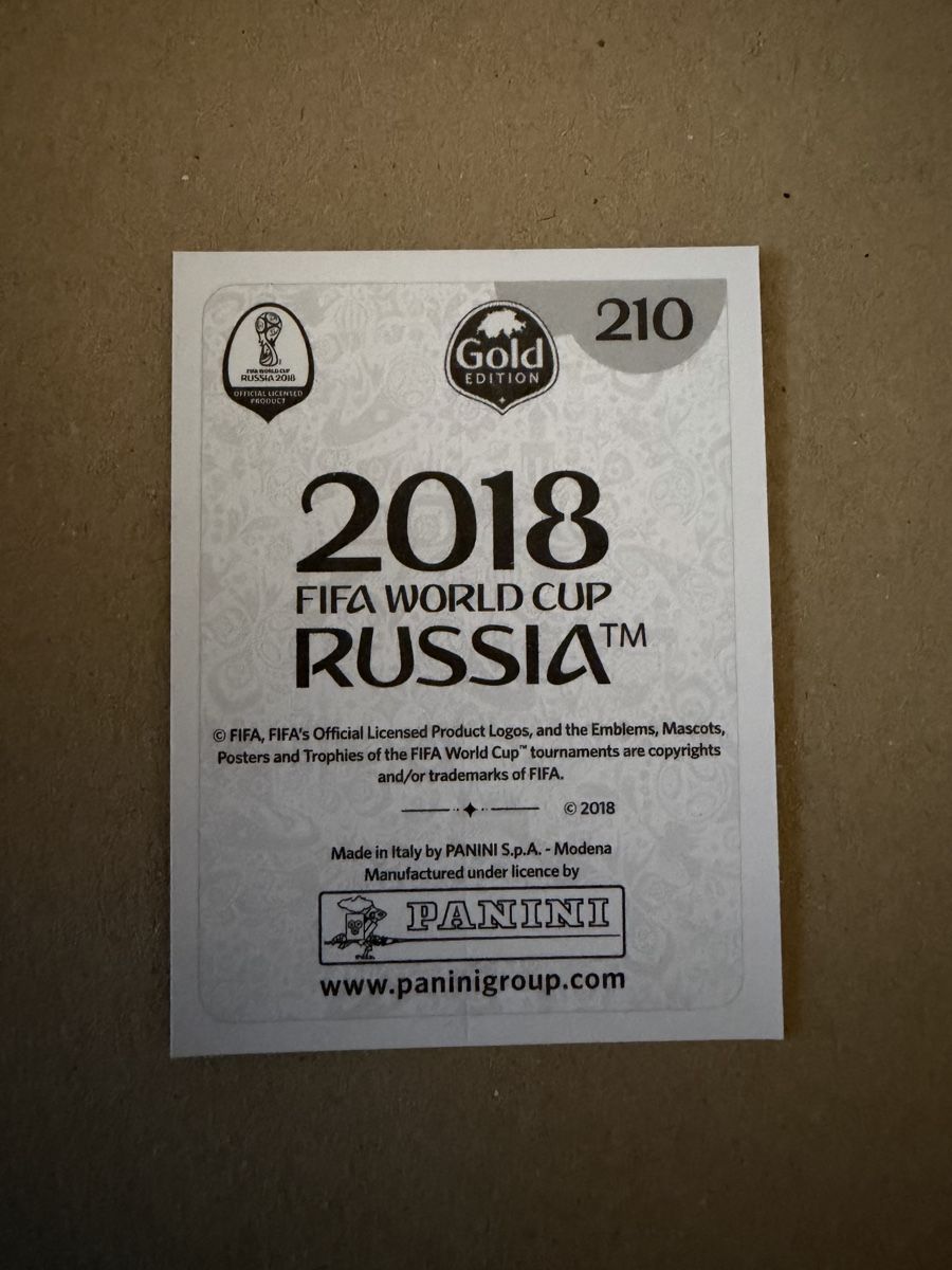 Panini Sammelbilder & Trading cards: Dembele panini 2018 gold – Neu (gemäss Beschreibung) aus Treyvaux von goali1fcea 1