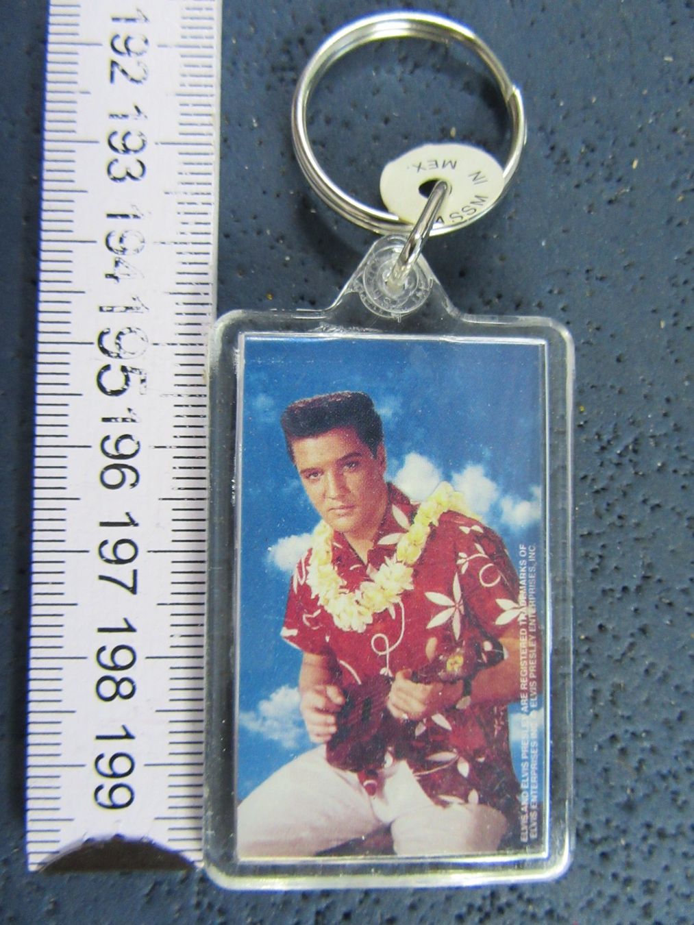 Portachiavi: ELIS PRESLEY HAWAII PLEX SCHLÜSSELANHÄNGER BEIDSEITIG – Usato da Ettingen venduto da Hausi4711 1