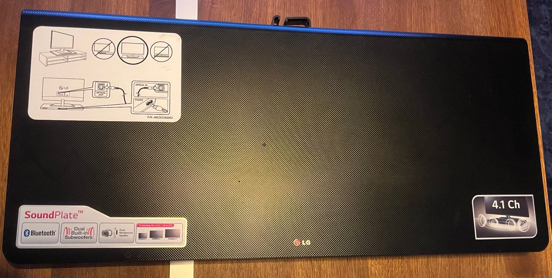 LG Casse acustiche: Barre de son LG SoundPlate 340 – Usato da Onex venduto da fbellocpuntocom