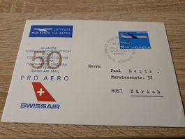 50 Jahre Schweizerische Luftpost