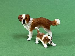 Schleich Bernhardiner Hund Welpe