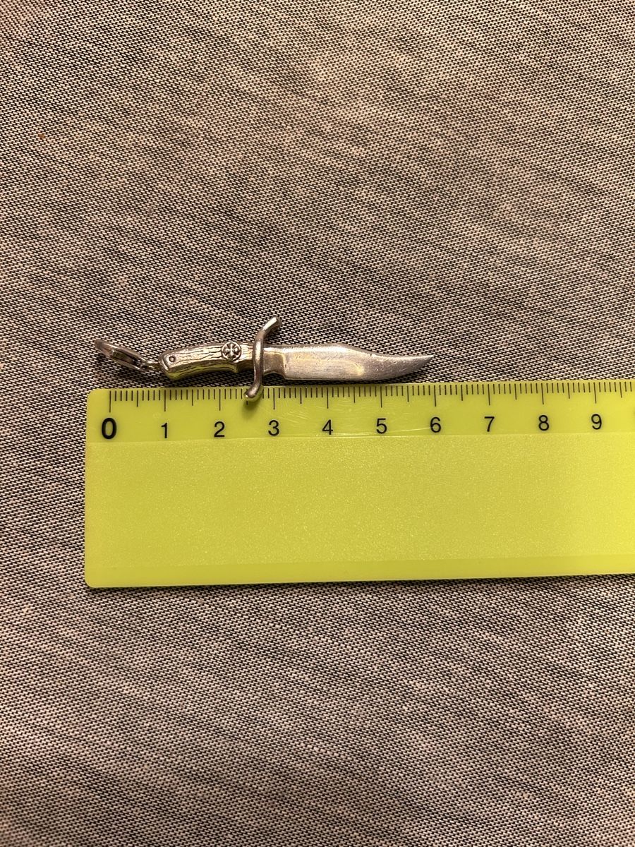 Thomas Sabo Ciondoli: THOMAS SABO Silber 925 Anhänger Messer selten – Usato da Oftringen venduto da Odessa65 2