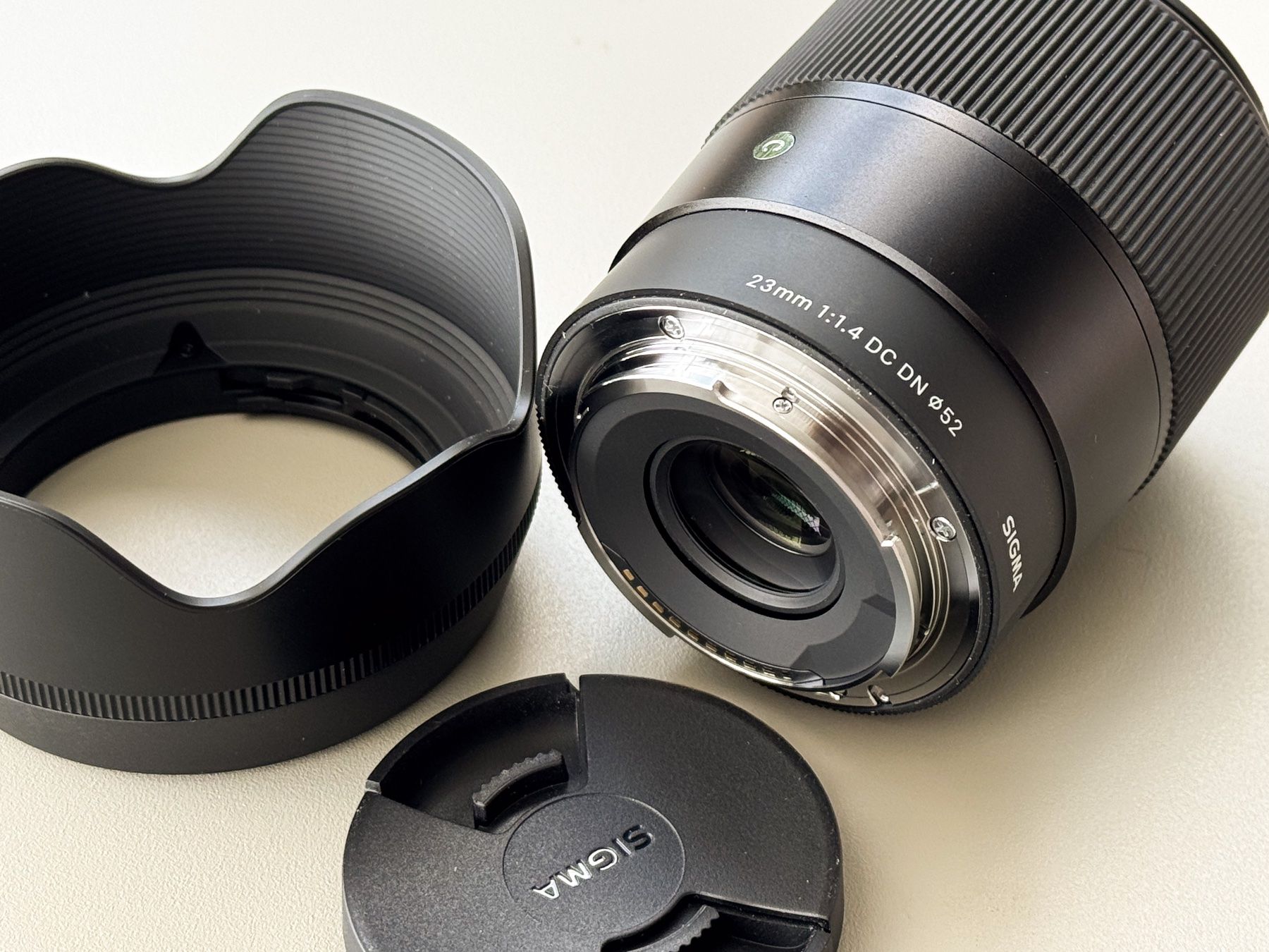 Sigma Obiettivi: Sigma 23mm F1.4 DC DN Objektiv Sony-E neuwertig – Usato da Jona venduto da rpfund 2