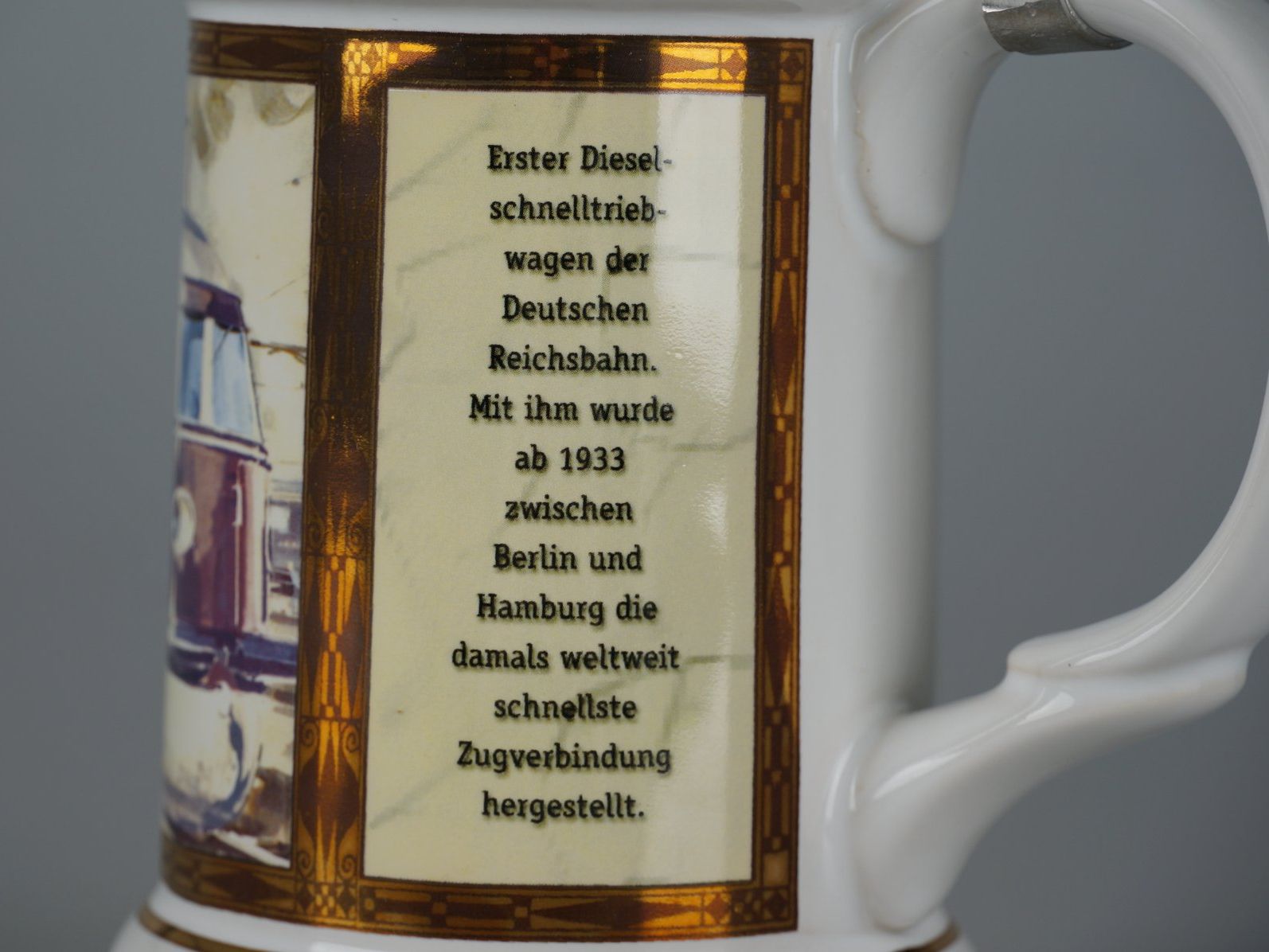 Bicchieri: Fliegenden Hamburger Bierkrug (Deutsche Post Collection) – Nuovo (secondo la descrizione) da Rüti ZH venduto da Restwert_Rueti_ZH 6