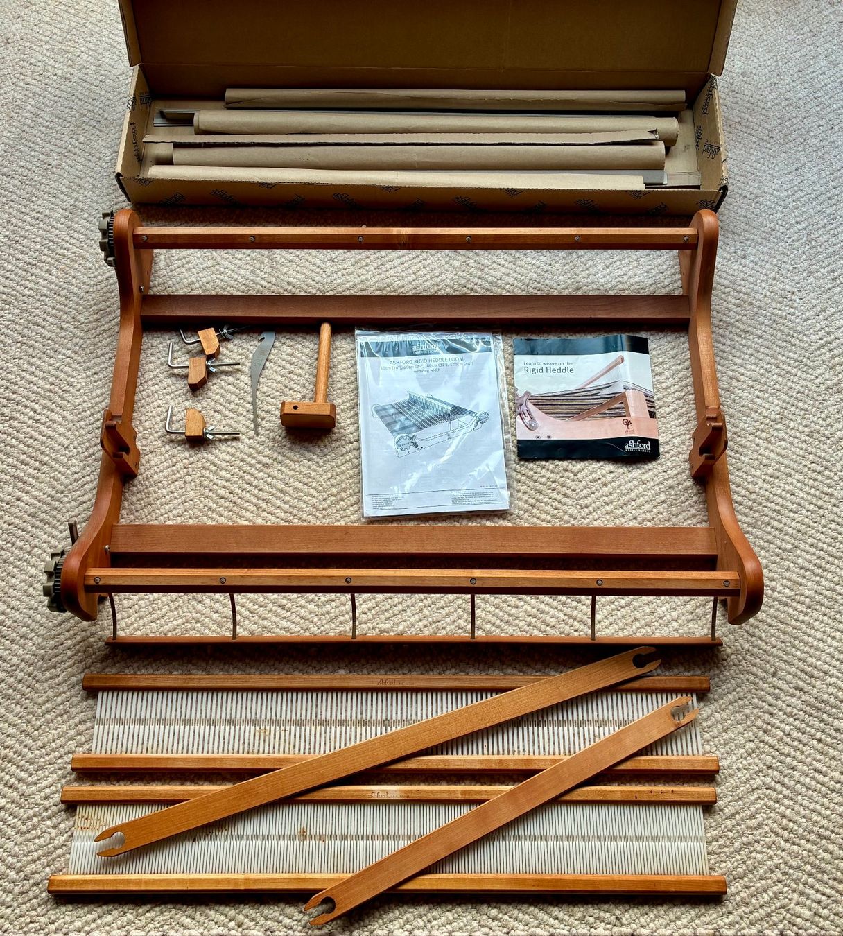 Webrahmen: Ashford Rigid Heddle Loom Webrahmen 80cm – Neu (gemäss Beschreibung) aus Schwanden i. E. von Magnolia88 8