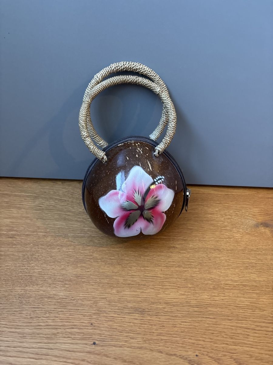 Borse da donna: Handtasche aus einer Kokosnuss, Unikat – Nuovo (secondo la descrizione) da Einsiedeln venduto da 1991hce 1