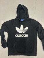 Schwarzer Adidas Hoodie Gr. L - Top Zustand für den Winter!