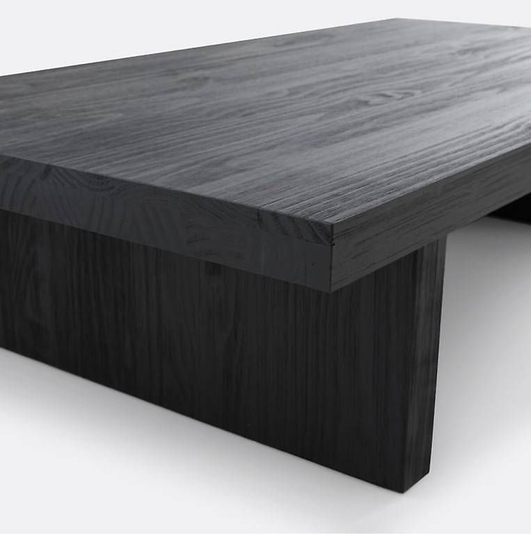 Tische: Couchtisch Kiefer massiv schwarz – Gebraucht aus Gossau SG von ReRaGa 2