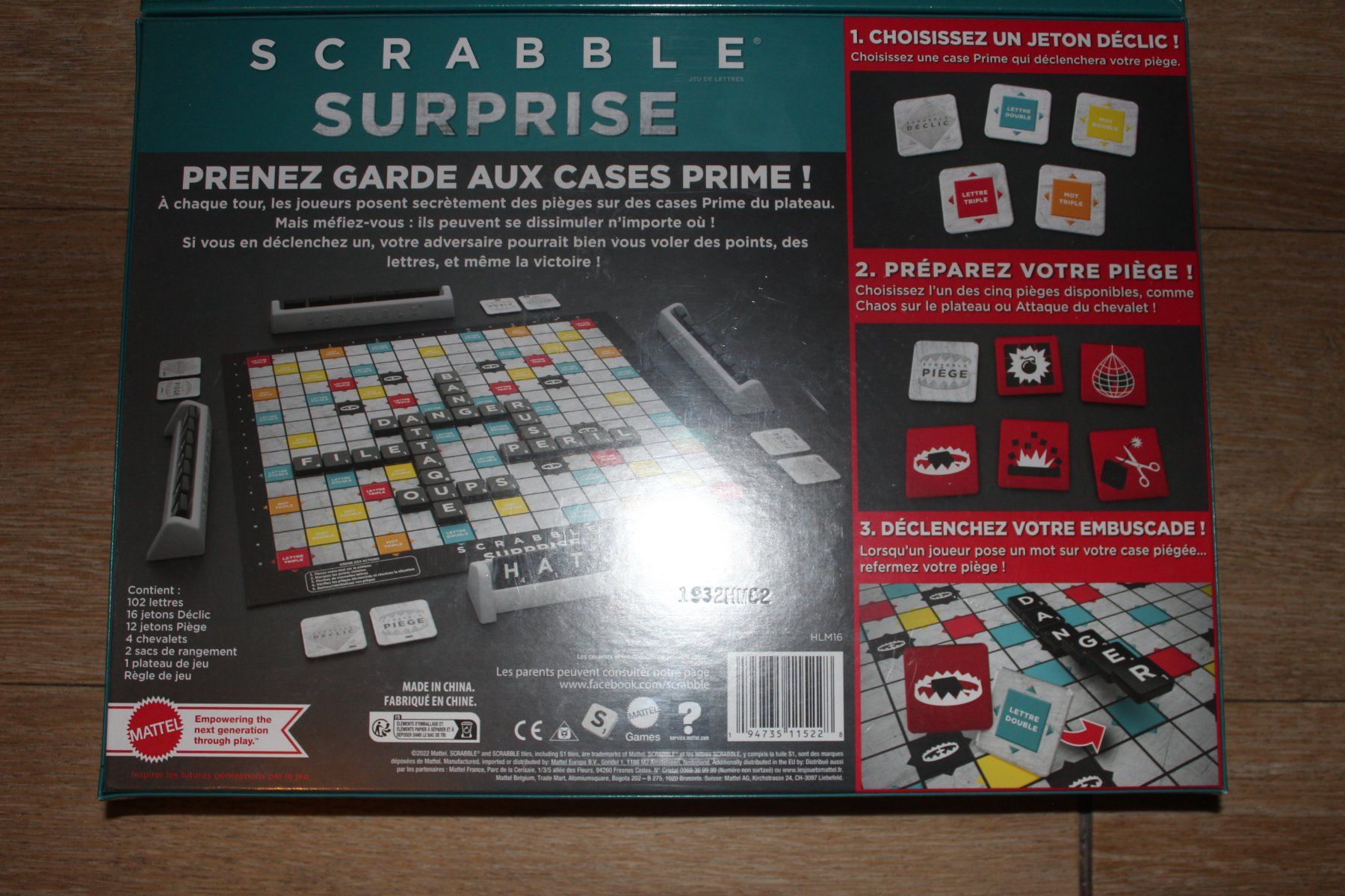 Giochi: 2x scrabble new – Nuovo e nell'imballaggio originale da Travers venduto da ColibriRoseOrange 1