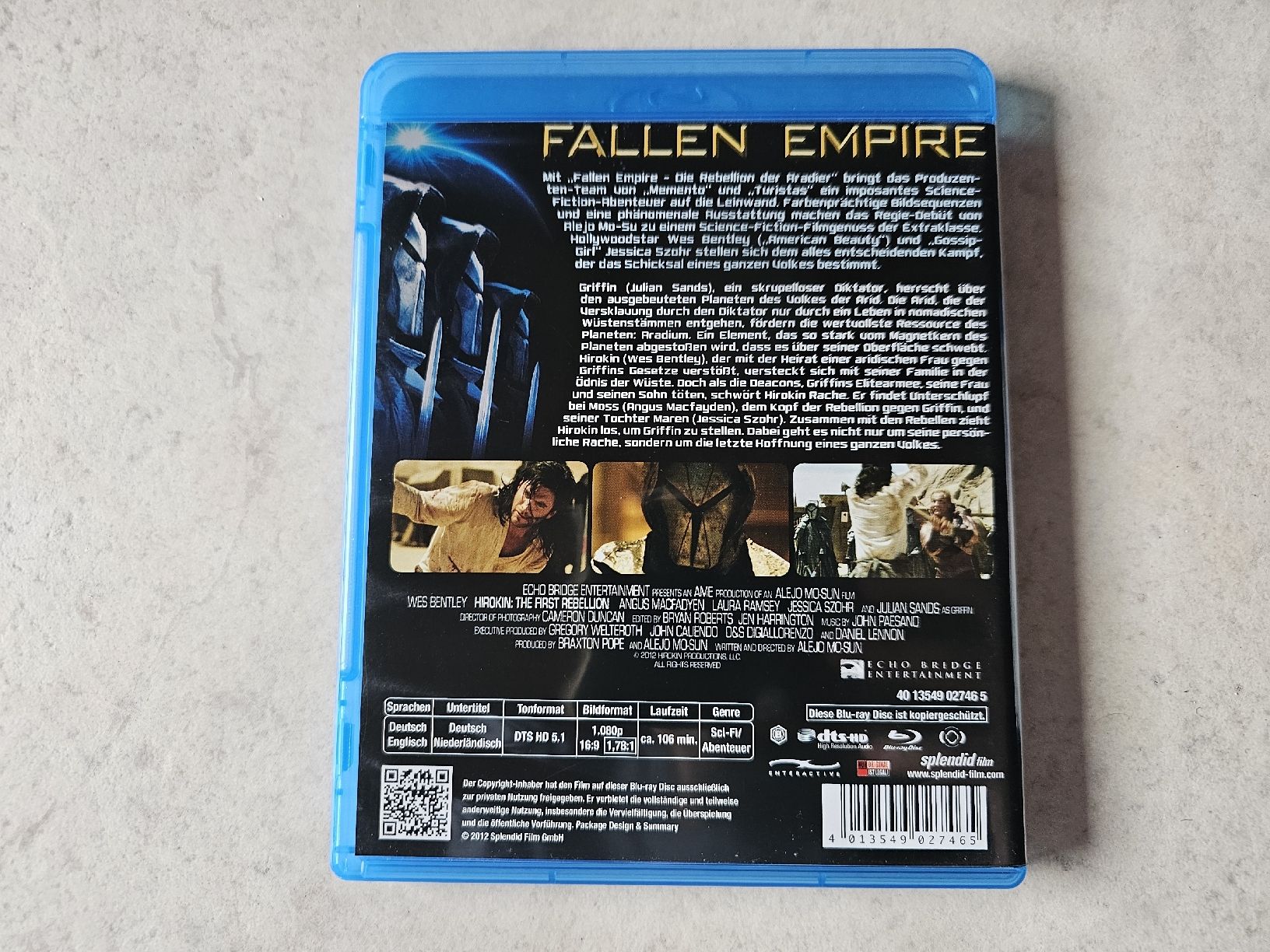 Tutti i DVDs: Fallen Empire  -  Die Rebellion der Aradier  /  Bluray – Usato da Schneisingen venduto da backstore24 1