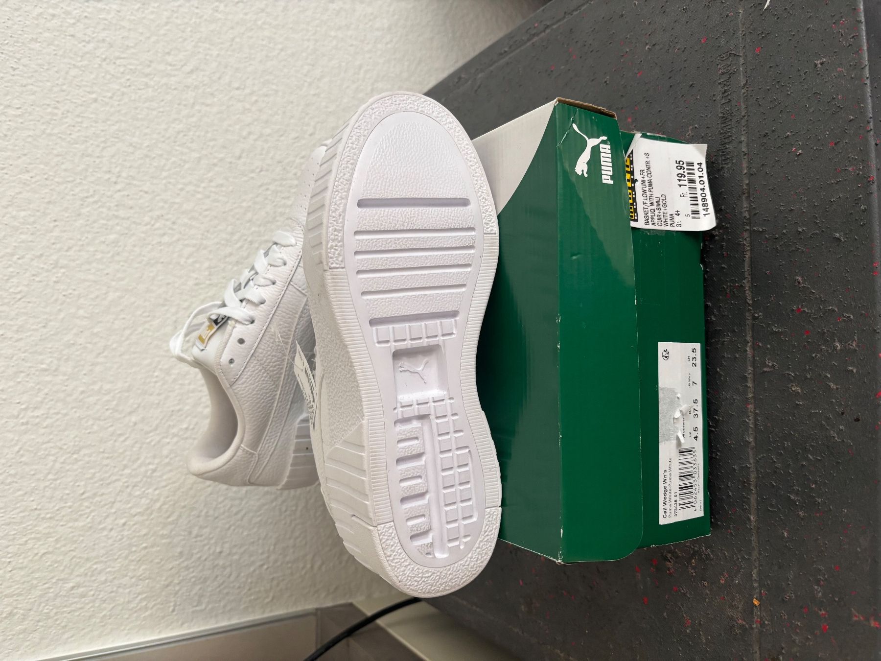 Puma Chaussures femmes: Basket Puma cuir – D'occasion à Yverdon-les-Bains par annefu 1