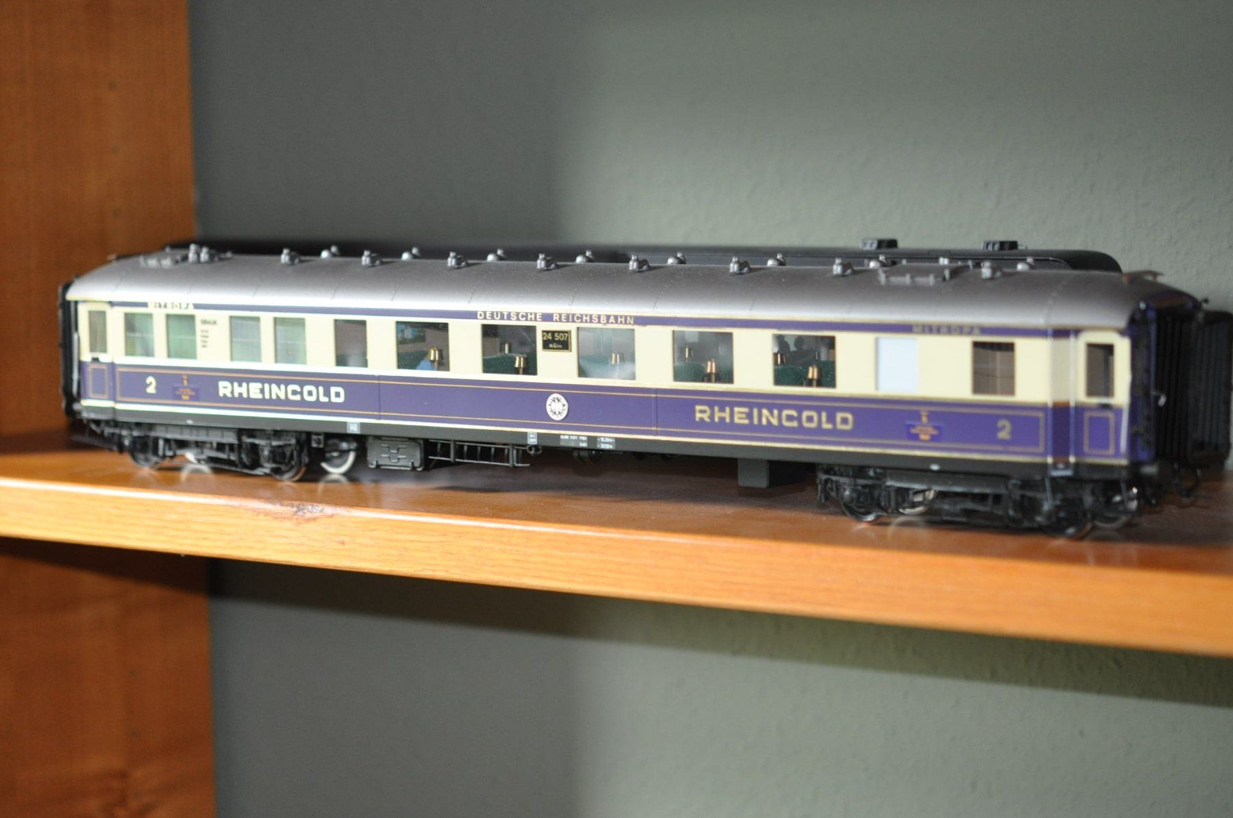 Modellini di ferrovie: Spring Rneingold-Schnellzugwagenset DRG Messingmodelle – Usato da Krefeld venduto da meteorrot 6