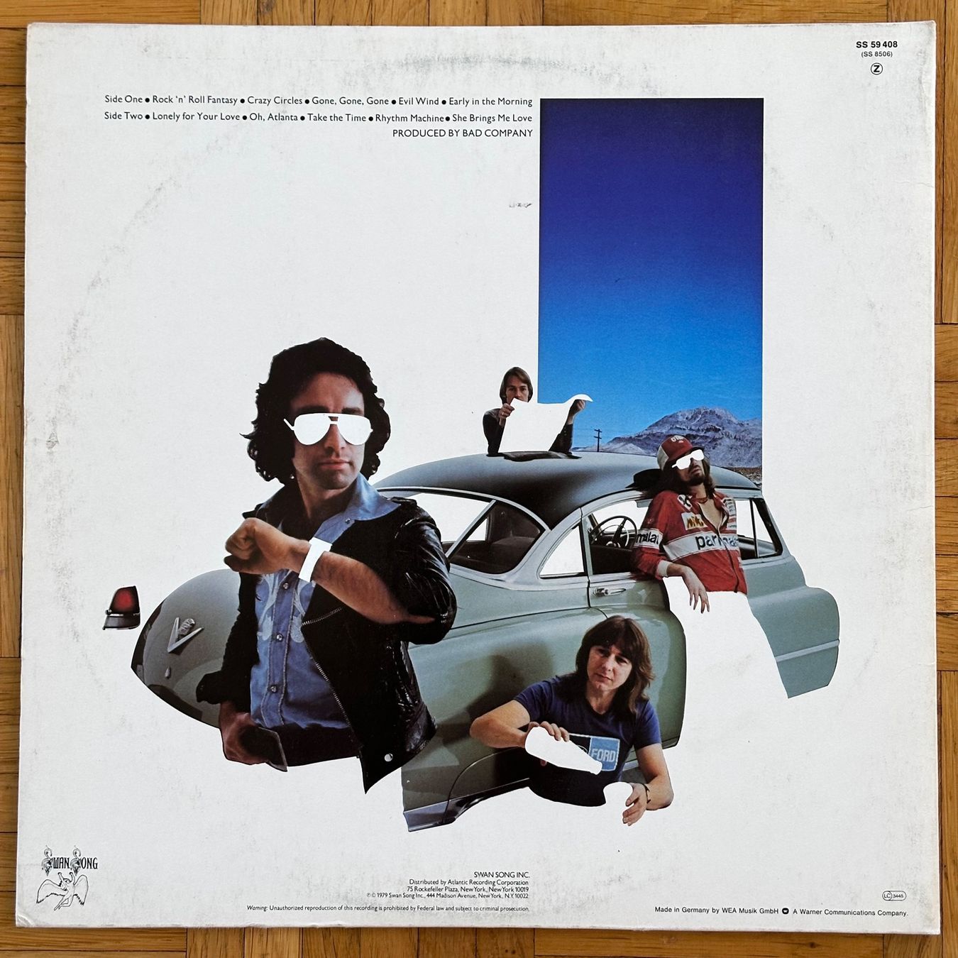 Schallplatten: LP - Bad Company - Desolation Angels – Gebraucht aus Breganzona von Onairda75 1