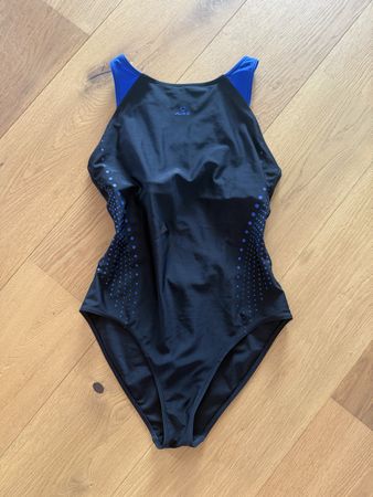 Badeanzug Joss schwarz blau mit Polster guter Zustand