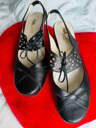 Walder Leder Sandalette