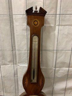 Sonstige antike Technik & Geräte: Barometer (antik) mit Thermometer, aus England – Gebraucht aus Flims-Waldhaus von 5_egg 2