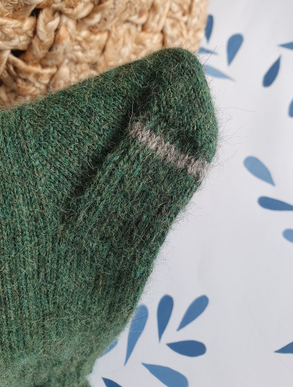 Calze: Handgestrickte Socken, Gr. 38, Wollsocken, Geschenk – Nuovo e nell'imballaggio originale da Neunkirch venduto da Sandramay 3
