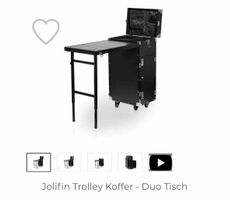 Jolifin Trolley Koffer mit Duo Tisch gebraucht