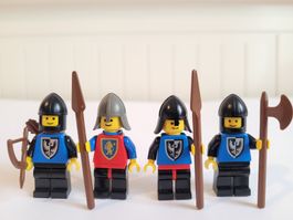 4 Lego Castle ritter figuren,  TOP !