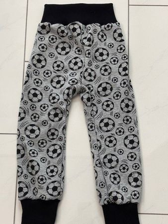 Fleece Thermo Pumphose Fussball Gr. 110/116 Neu