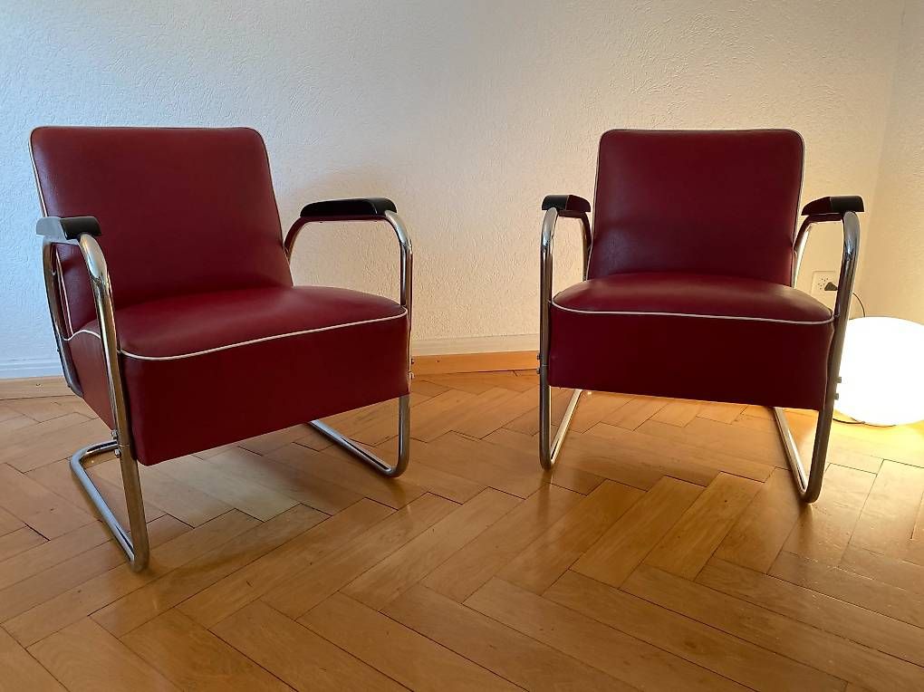Poltrone: Sessel, Freischwinger 60-er Jahre – Usato da Zürich venduto da Shokafhi