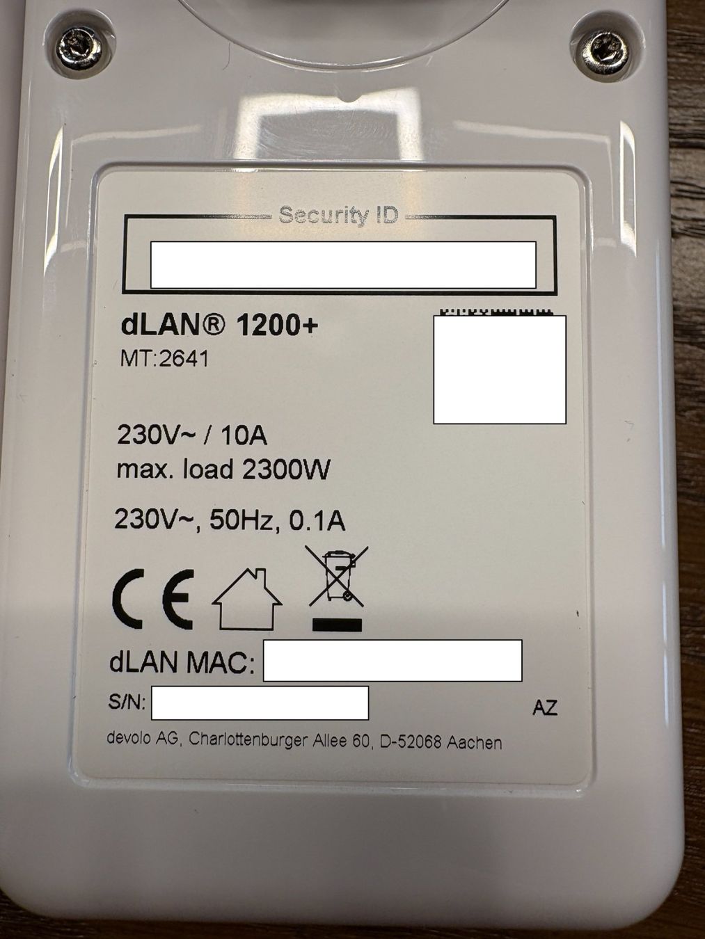 Devolo Unità & Adattatore: 2 Devolo dLAN 1200+ – Usato da Mühleberg venduto da cupra80 3