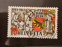 CH 1941 Farbtöne orangengelb N° 253c SBK Fr. 450.--