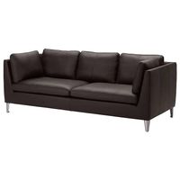 IKEA STOCKHOLM 3er-Sofa Seglora dunkelb. (Neupr. CHF 1'999)