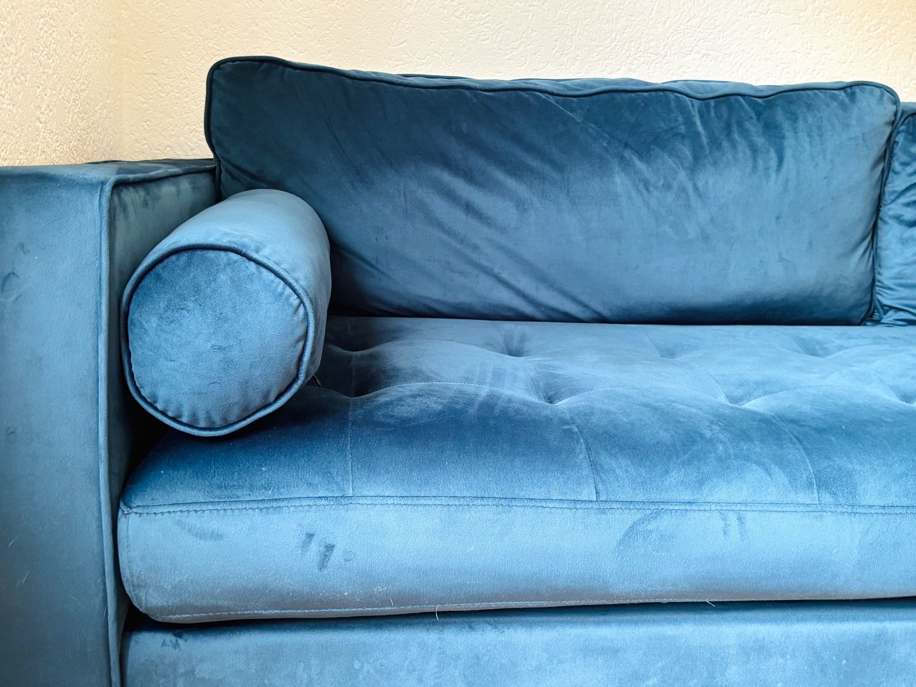 Sofas: Schönes Blaues Sofa (Couch) – Gebraucht aus Zürich von nad_yj6c 2