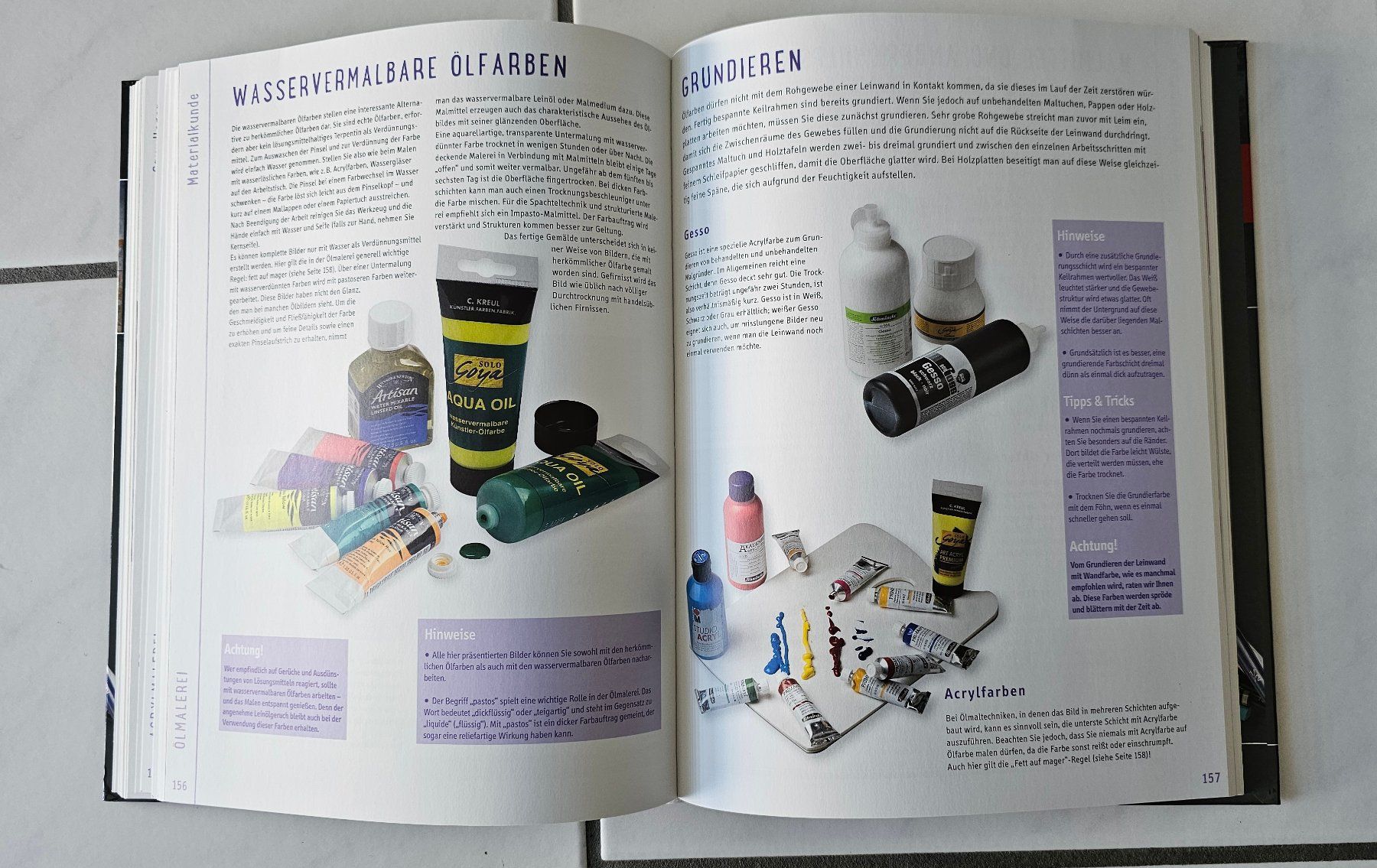 Libri: Die Grosse TOPP-Malschule, wichtigste Techniken,beste Motive – Nuovo (secondo la descrizione) da Witterswil venduto da Regus 6