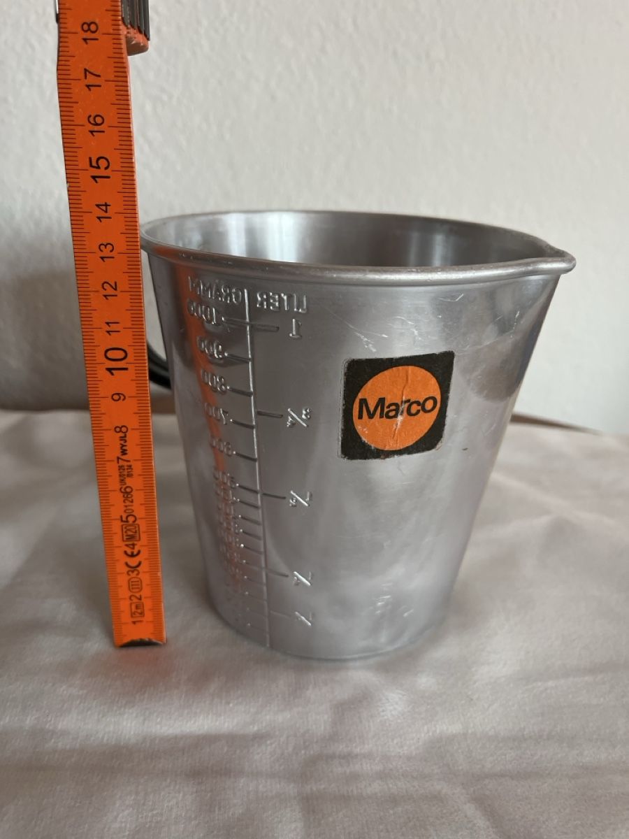 Behälter & Ähnliches: Messbecher Marco Aluminium mit Skala 1 Liter – Gebraucht aus Dübendorf von Gfenni 3