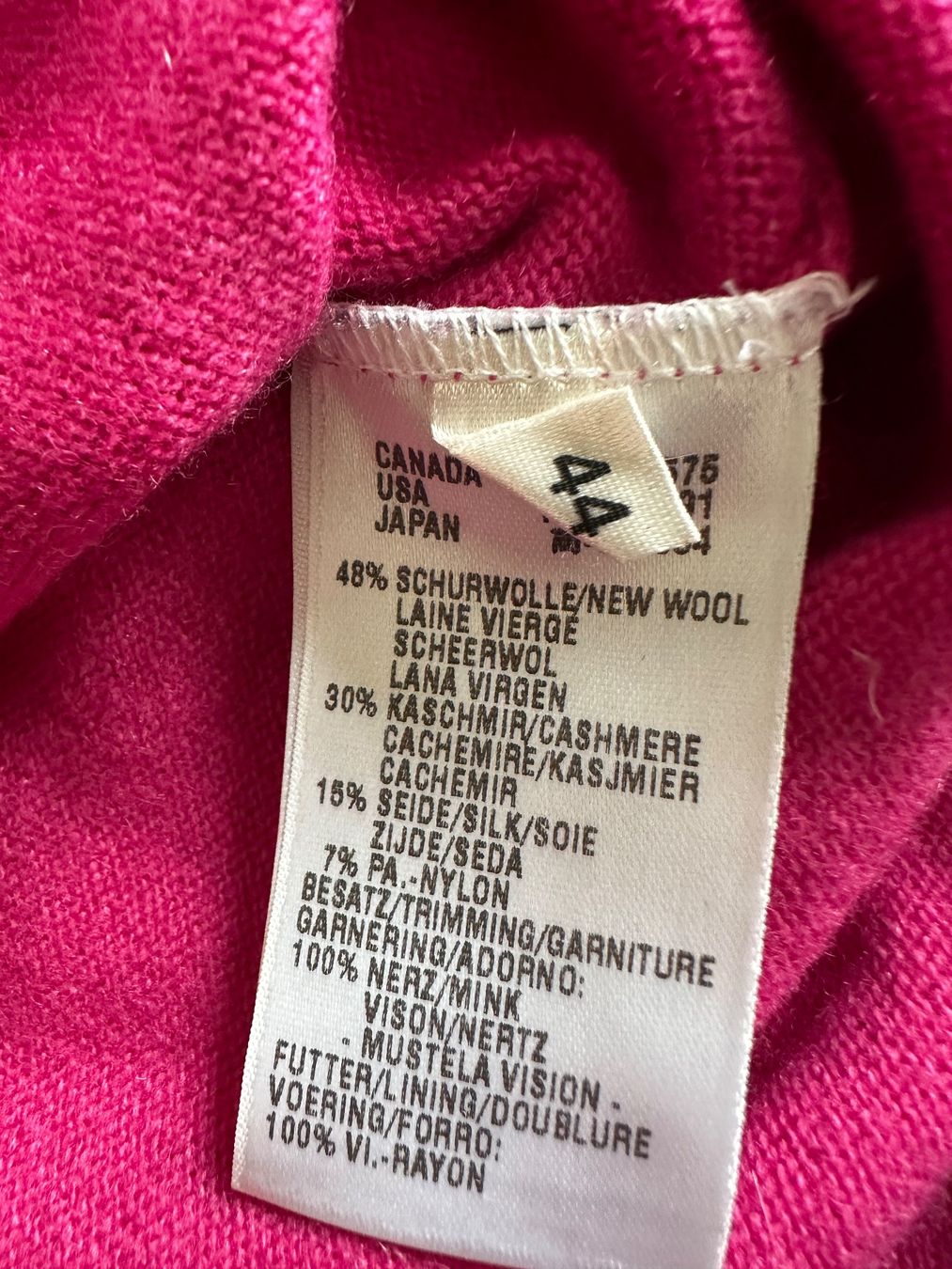 Escada Pullover & Sweatshirts: Escada Vintage Cashmere-Pullover Damen 44 – Gebraucht aus Liestal von Ballybs 4