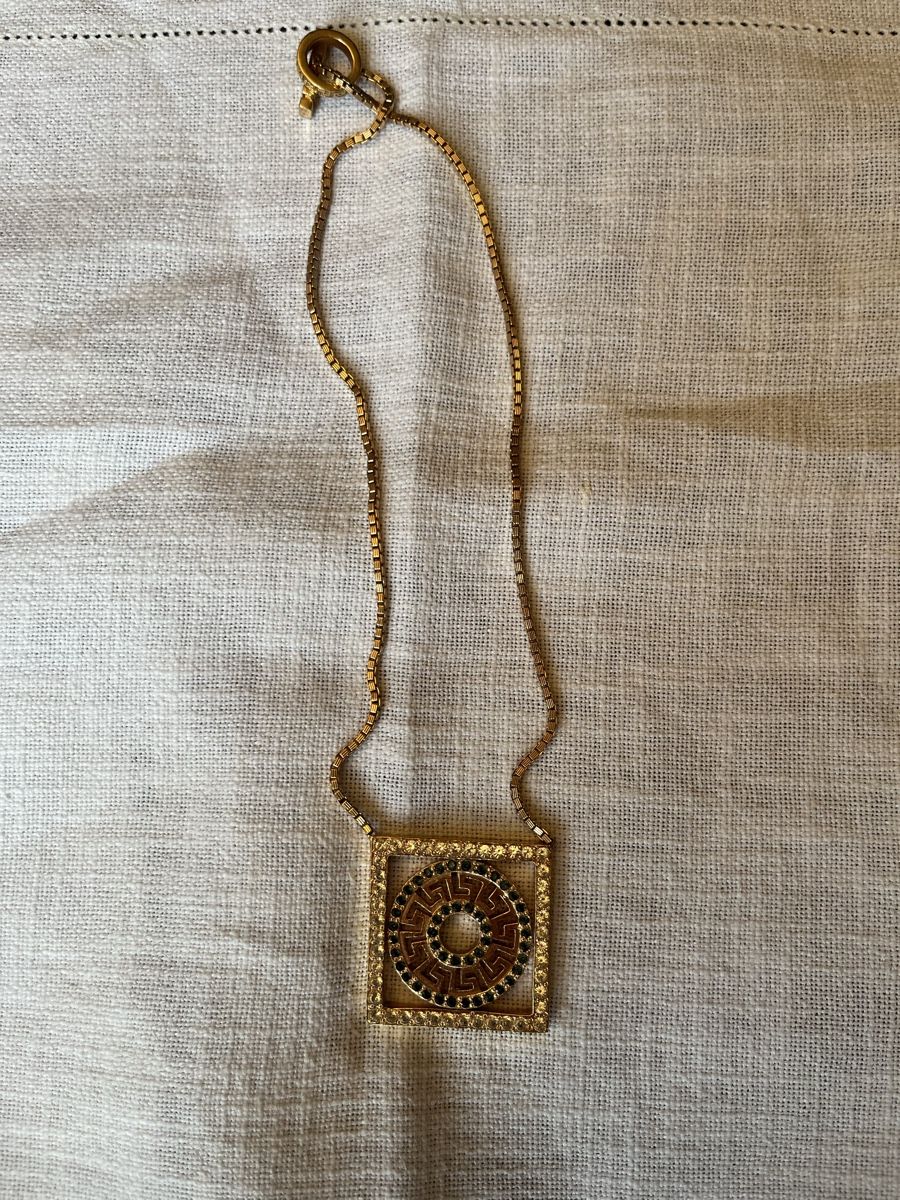 Versace Catenine: Collana Versace doubleface – Usato da Lugano venduto da NadirMarket