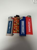 4 Feuerzeuge Set Panolin Arthur Weber SpanSet diverse