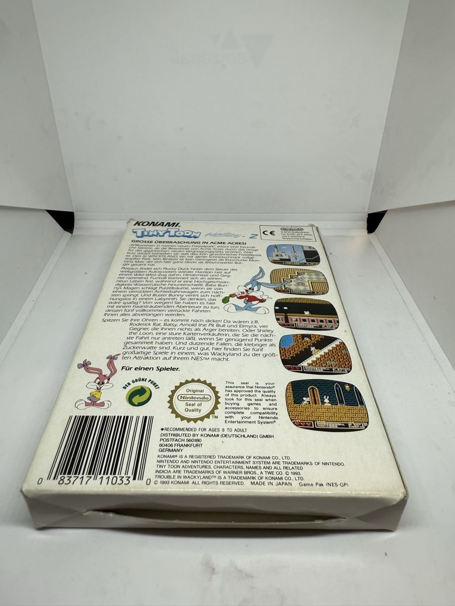 Nintendo Giochi: Tiny Toon Adventures 2: Wackyland Nintendo NES – Usato da Dietlikon venduto da NESFEVER 1